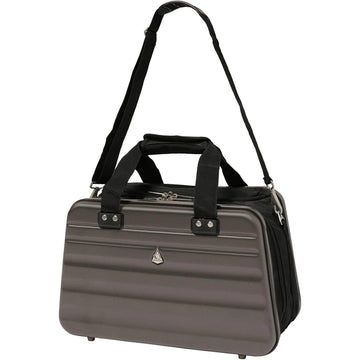 Aerolite (40x20x25cm) Ryanair Maximum Cabin Hand Luggage Holdall Bag, ABS Hard Shell Hybrid Protection With Dual Zip